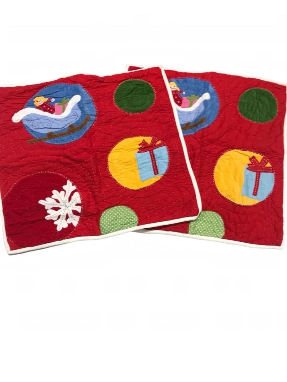 Pottery Barn Kids Christmas Euro Pillow Sham